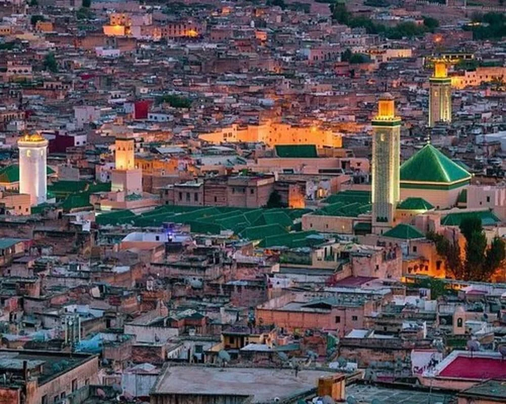 Sunset over the Hills of Fes